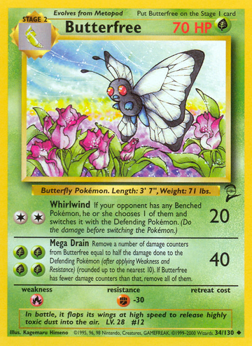 034/130 - Butterfree - [Uncommon]