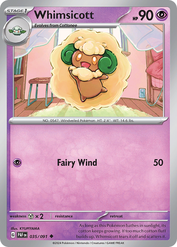 035/091 - Whimsicott - [Uncommon]