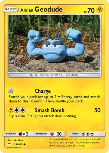 35/181 - Alolan Geodude - [Common]