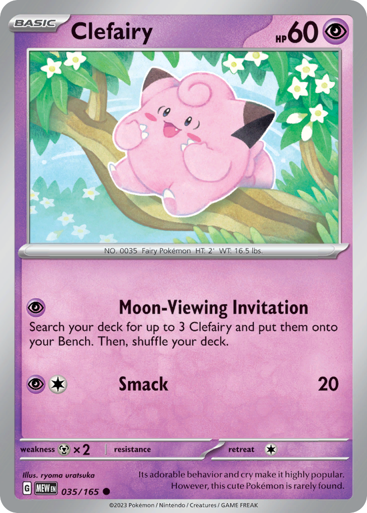 035/165 - Clefairy - [Common]