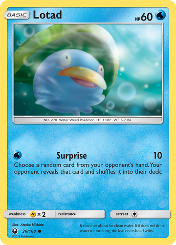 036/168 - Lotad - [Common]