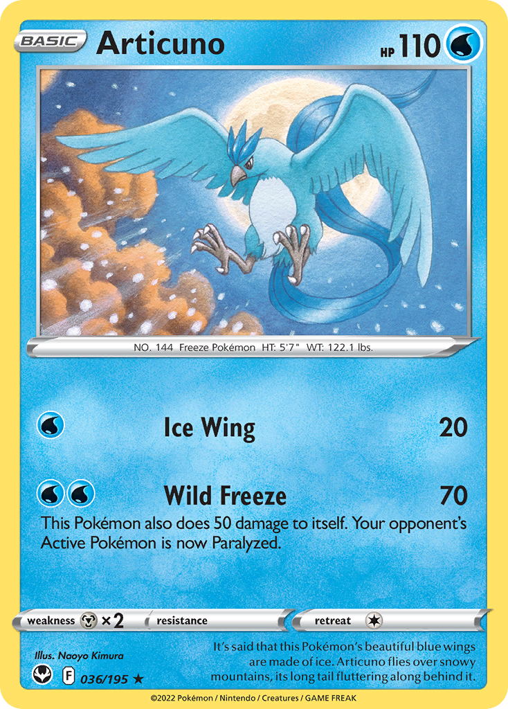 036/195 - Articuno - [Rare Holo]