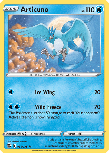 036/195 - Articuno - [Rare Holo]