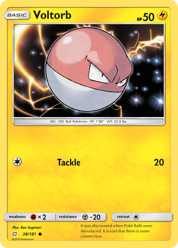 38/181 - Voltorb - [Common]