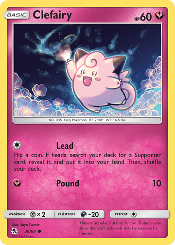 38/68 - Clefairy - [Common]