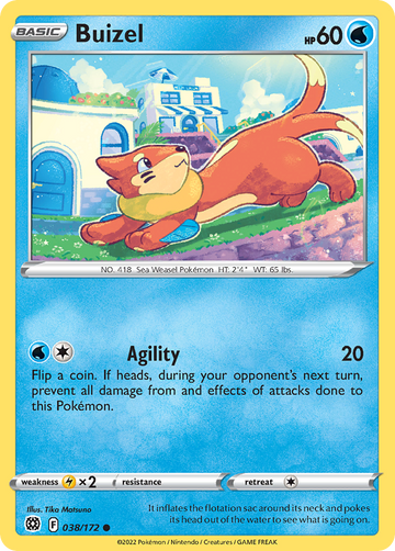038/172 - Buizel - [Common]