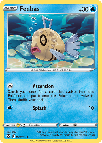 039/195 - Feebas - [Common] - Reverse Holo