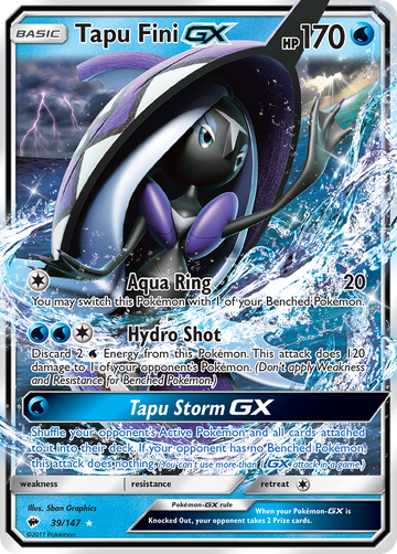 039/147 - Tapu Fini-GX - [Rare Holo GX]