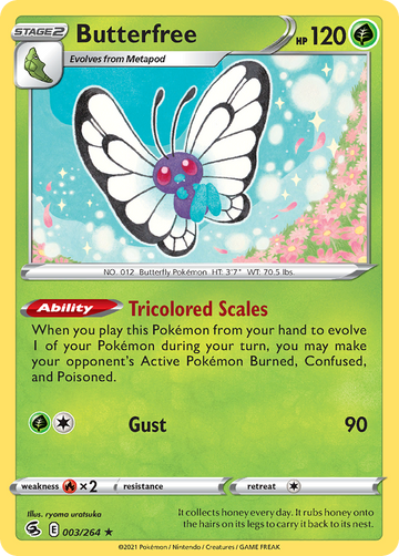 003/264 - Butterfree - [Rare Holo]