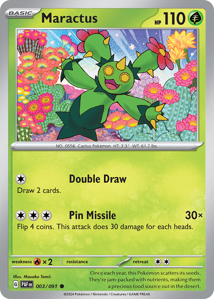 003/091 - Maractus - [Common] - [Reverse Holo]