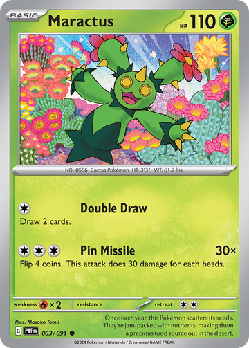 003/091 - Maractus - [Common] - [Reverse Holo]