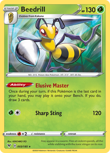 003/185 - Beedrill - [Rare]