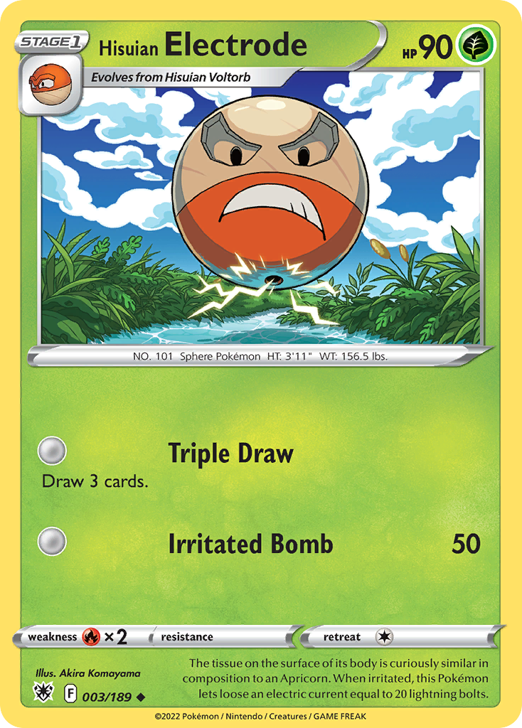 003/189 - Hisuian Electrode - [Uncommon]