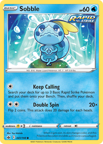 041/198 - Sobble - [Common] - Reverse Holo