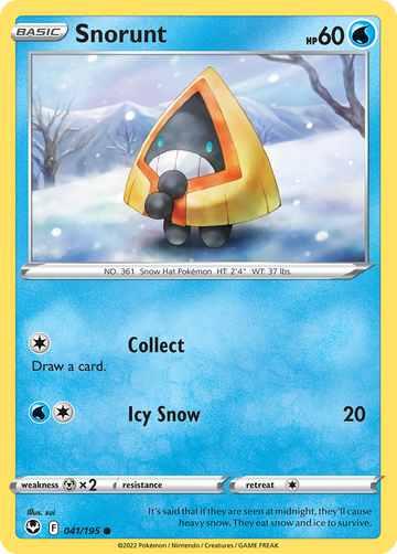 041/195 - Snorunt - [Common] - Reverse Holo