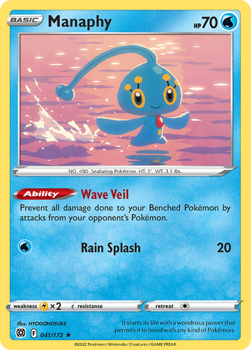 041/172 - Manaphy - [Rare]