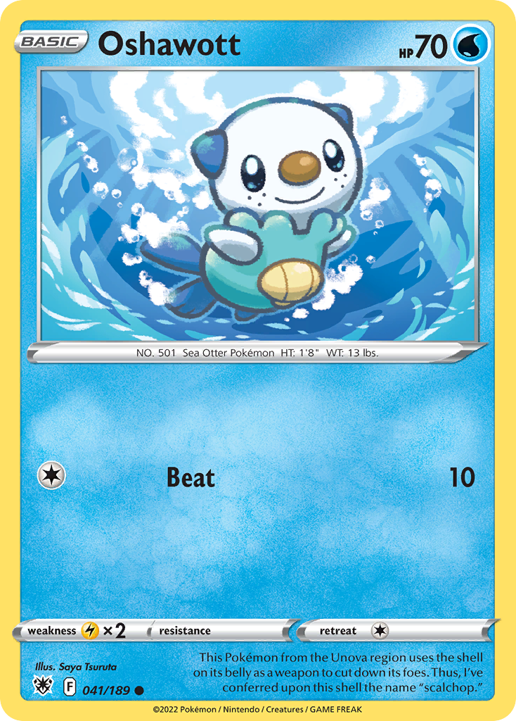 041/189 - Oshawott - Reverse Holo - [Common]