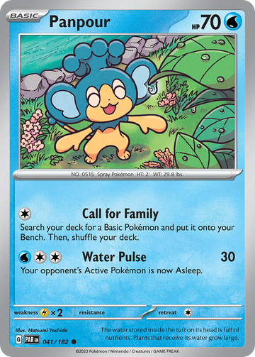 041/182 - Panpour - [Common] - Reverse Holo