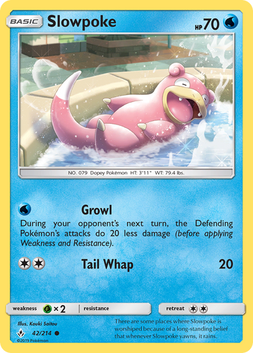 042/214 - Slowpoke - [Common] - Reverse Holo