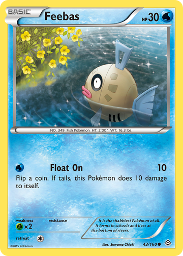 43/160 - Feebas - [Common]