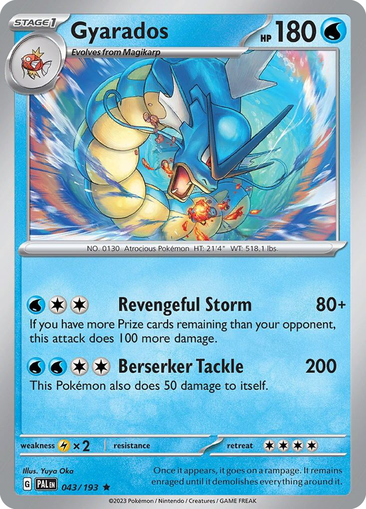 043/193 - Gyarados - [Rare]