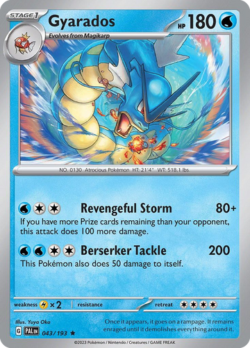 043/193 - Gyarados - [Rare]