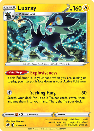 044/159 - Luxray - [Rare]