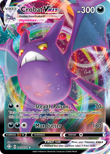 045/072 - Crobat VMAX - [Rare Holo VMAX]