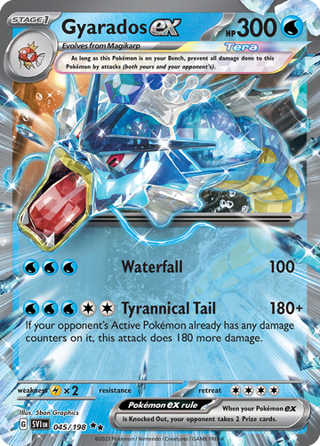 045/198 - Gyarados ex - [Double Rare]