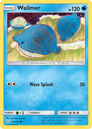 045/236 - Wailmer - [Common] - Reverse Holo