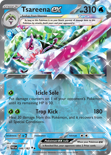 046/182 - Tsareena ex - [Double Rare]