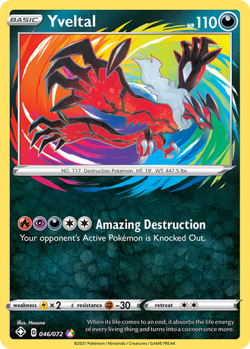 046/072 - Yveltal - [Amazing Rare]