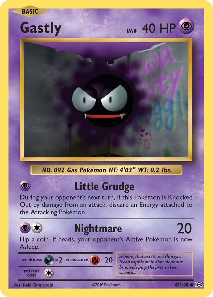 47/108 - Gastly - [Common]