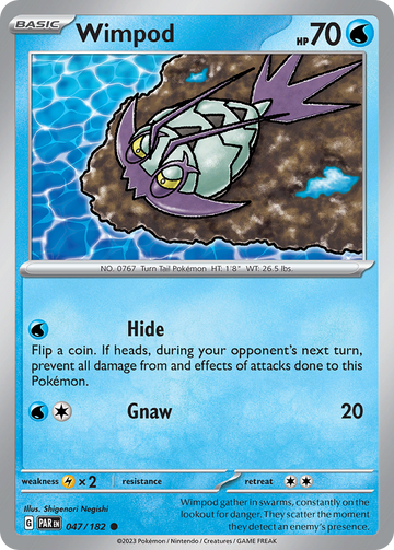 047/182 - Wimpod - [Common] - Reverse Holo