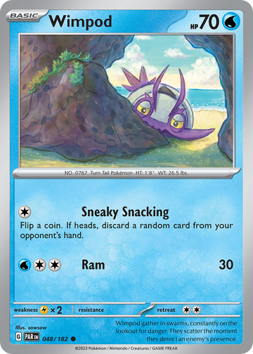 048/182 - Wimpod - [Common] - Reverse Holo