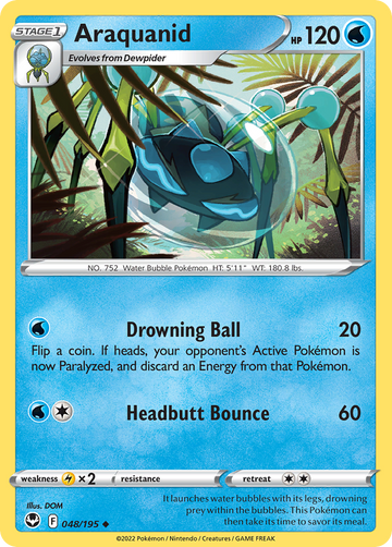 048/195 - Araquanid - [Uncommon] - Reverse Holo