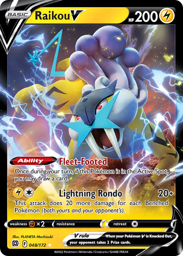 048/172 - Raikou V - [Rare Holo V]