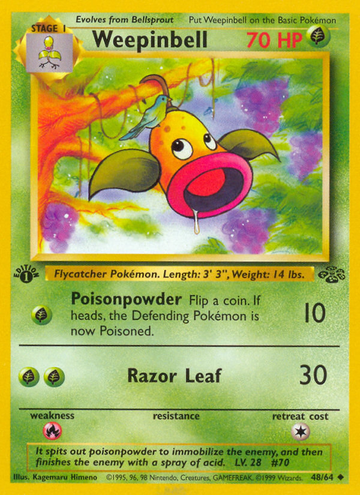 048/064 - Weepinbell - [1st Edition] - [Uncommon]