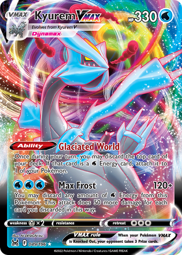 049/196 - Kyurem VMAX - [Rare Holo VMAX]