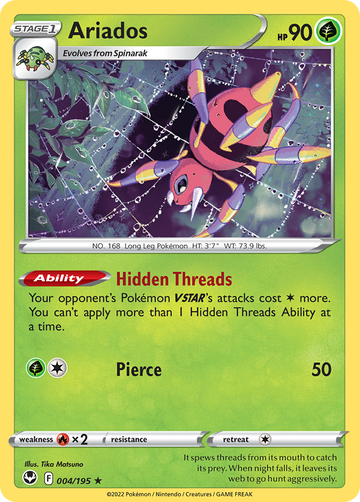 004/195 - Ariados - [Rare Holo]