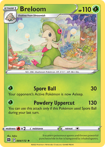 004/172 - Breloom - [Rare]