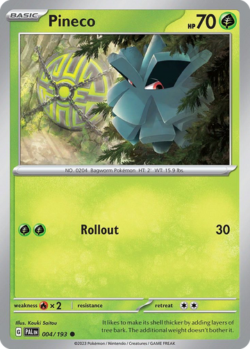 004/193 - Pineco - [Common] - Reverse Holo