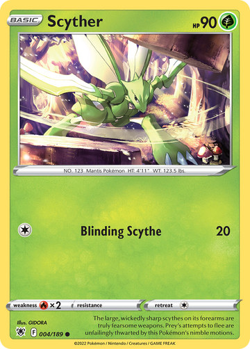 004/189 - Scyther - [Common]