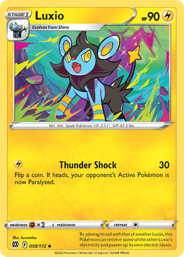 050/172 - Luxio - Reverse Holo - [Uncommon]