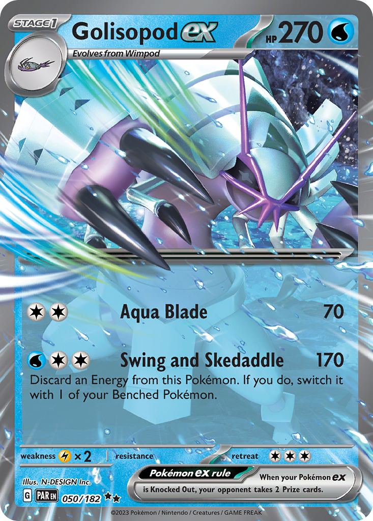 050/182 - Golisopod ex - [Double Rare]-Pokemeister