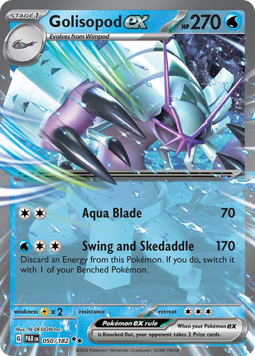 050/182 - Golisopod ex - [Double Rare]