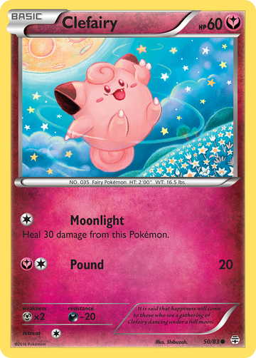 50/83 - Clefairy - [Common]