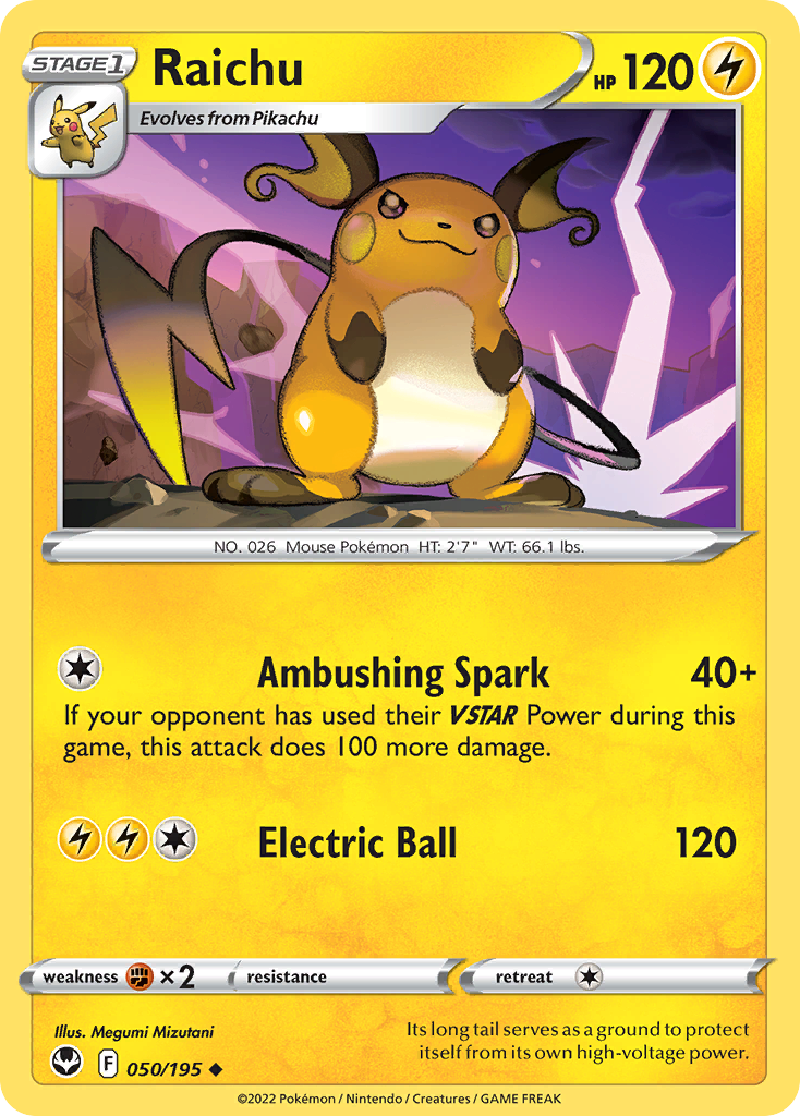 050/195 - Raichu - [Uncommon]