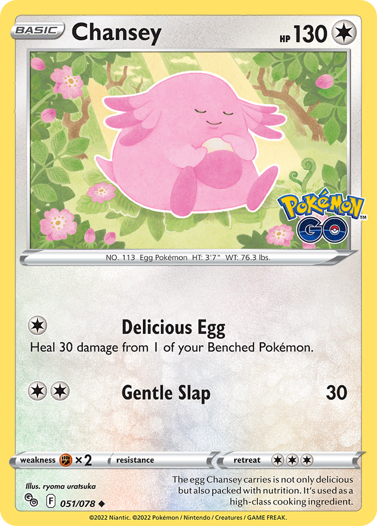 051/078 - Chansey - Reverse Holo - (Uncommon]