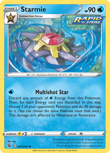 053/264 - Starmie - [Rare Holo]